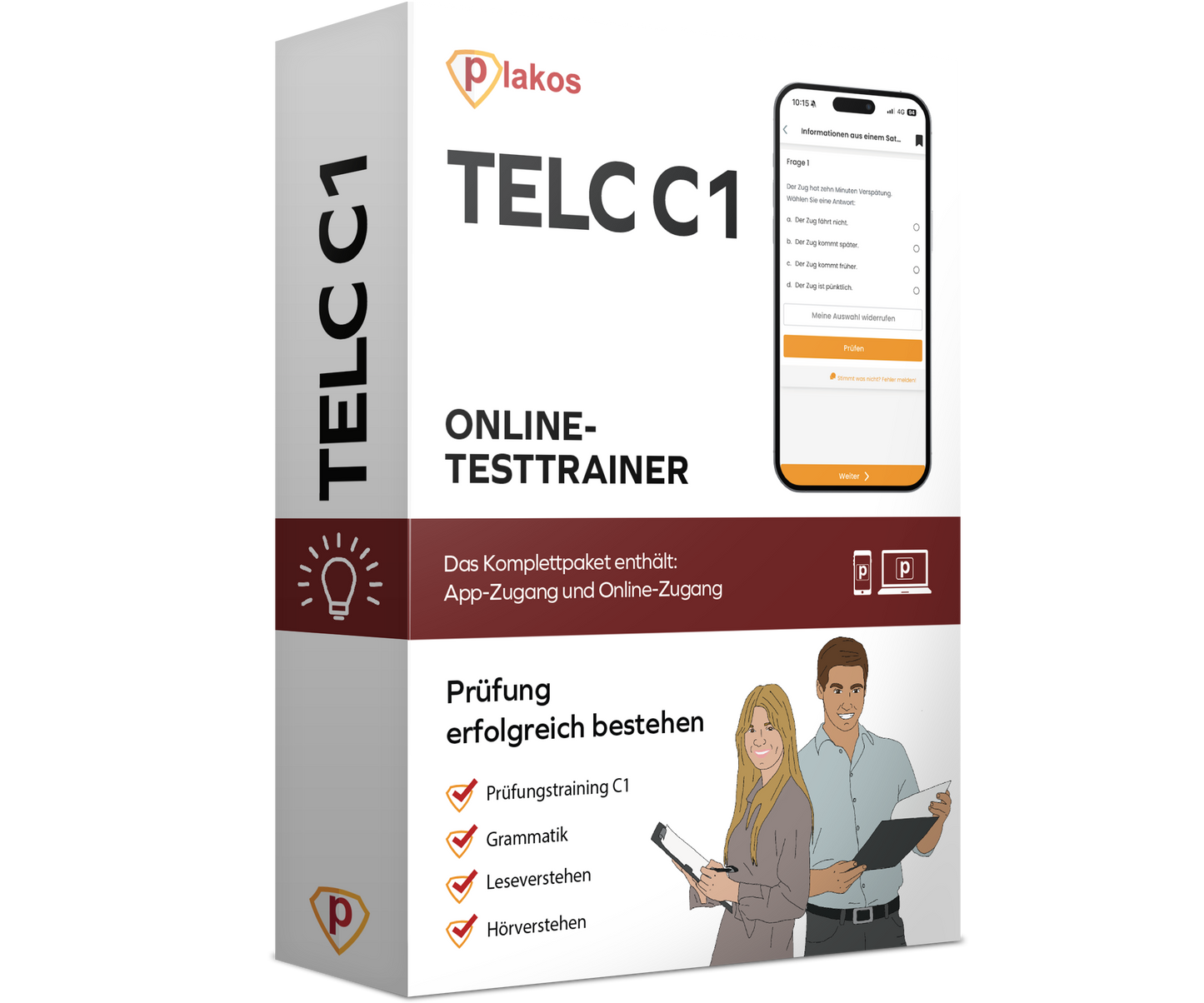 Telc Deutsch C1 Prüfung 2026 Online Testtrainer