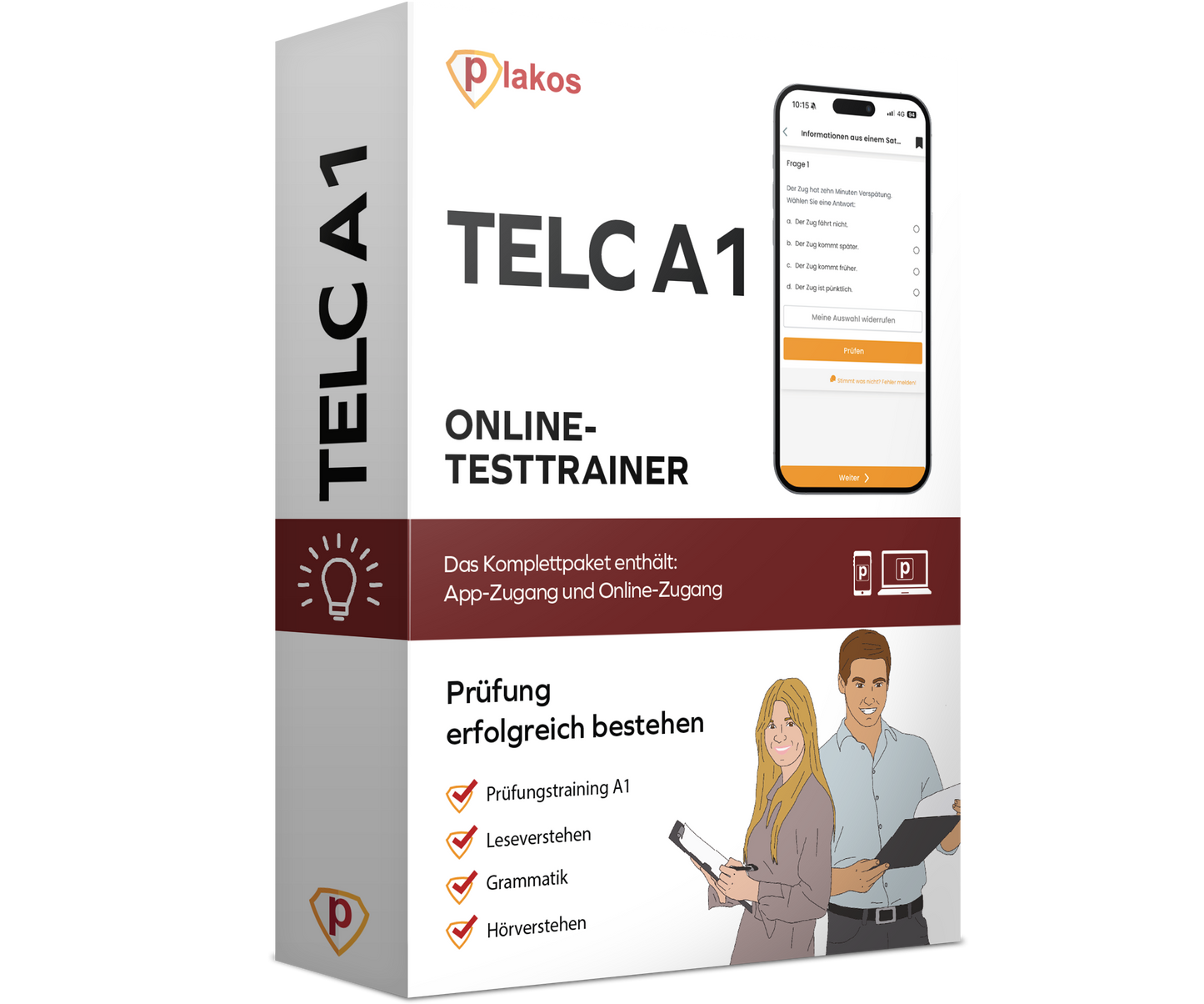 Telc A1 Prüfung 2026 Online Testtrainer