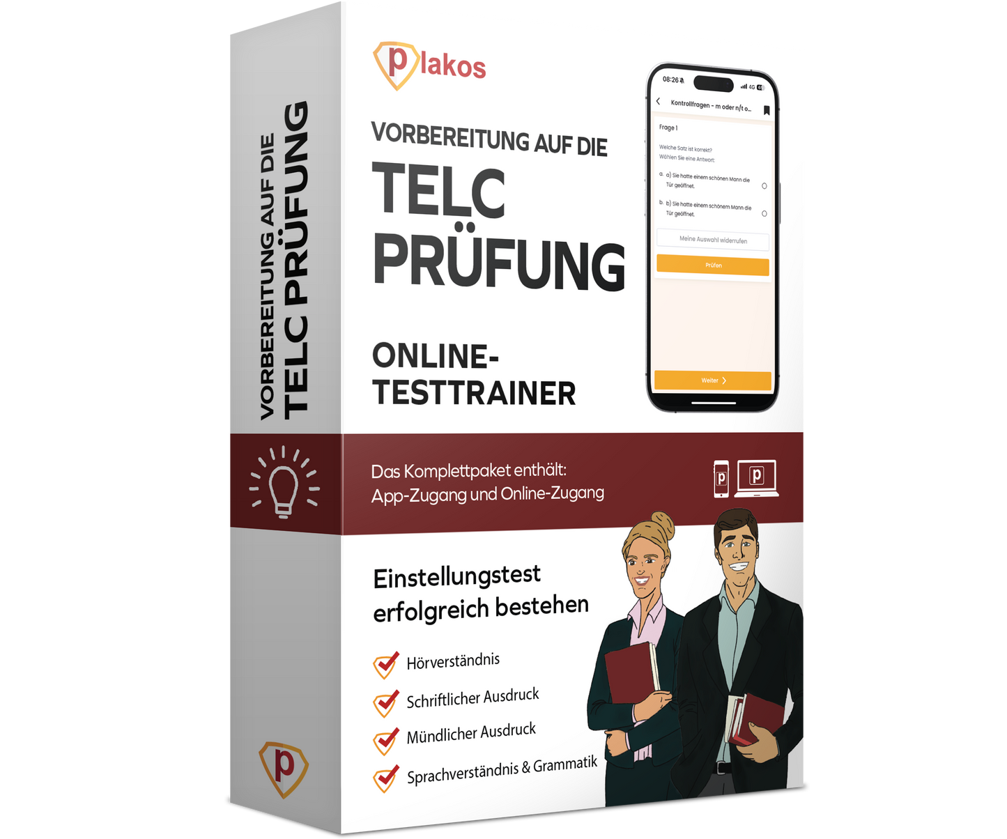 Vorbereitung auf die Telc Prüfung 2026 (B1/B2)