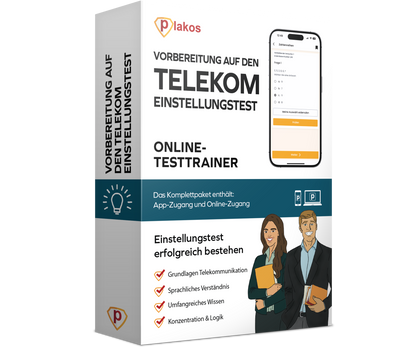 Vorbereitung für den Telekom Einstellungstest 2026 Online Testtrainer