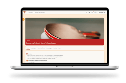 Tischtennis Trainer C Lizenz 2026 Online Testtrainer