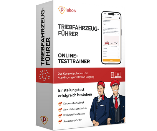 Einstellungstest Triebfahrzeugführer 2026 Online Testtrainer