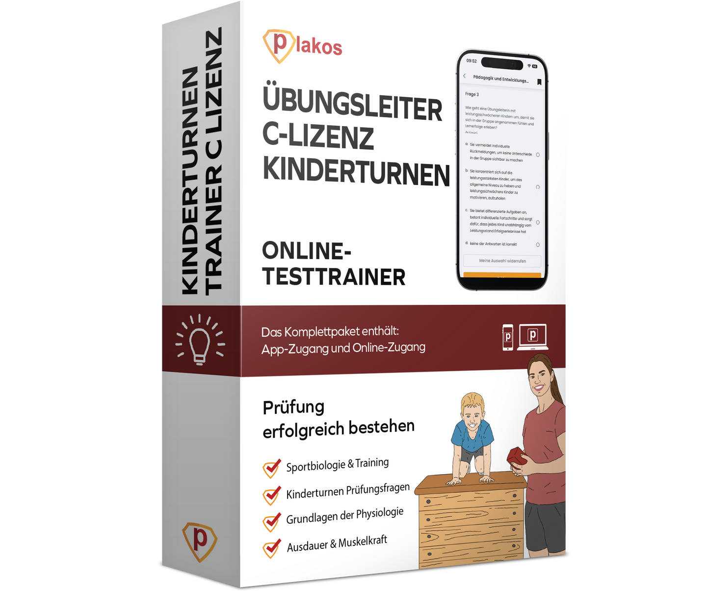Übungsleiter C-Lizenz Kinderturnen Prüfungsfragen 2026 Online Testtrainer