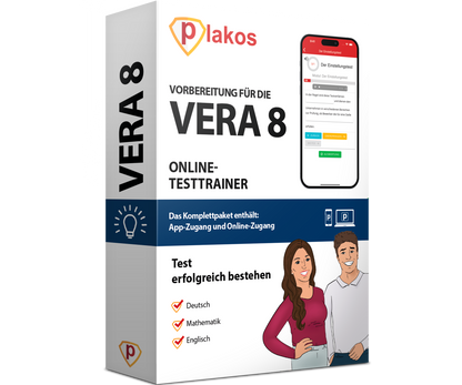 Vorbereitung VERA 8 2026 Online Testtrainer