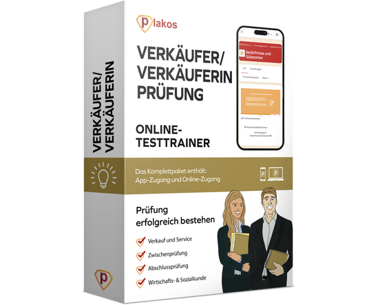 Prüfungsvorbereitung Verkäufer/in 2026 Online Testtrainer