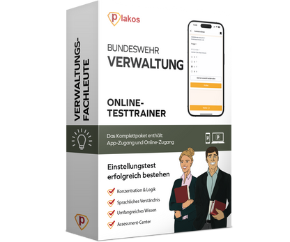 Bundeswehr Verwaltungsfachangestellte Einstellungstest 2026 Online Testtrainer