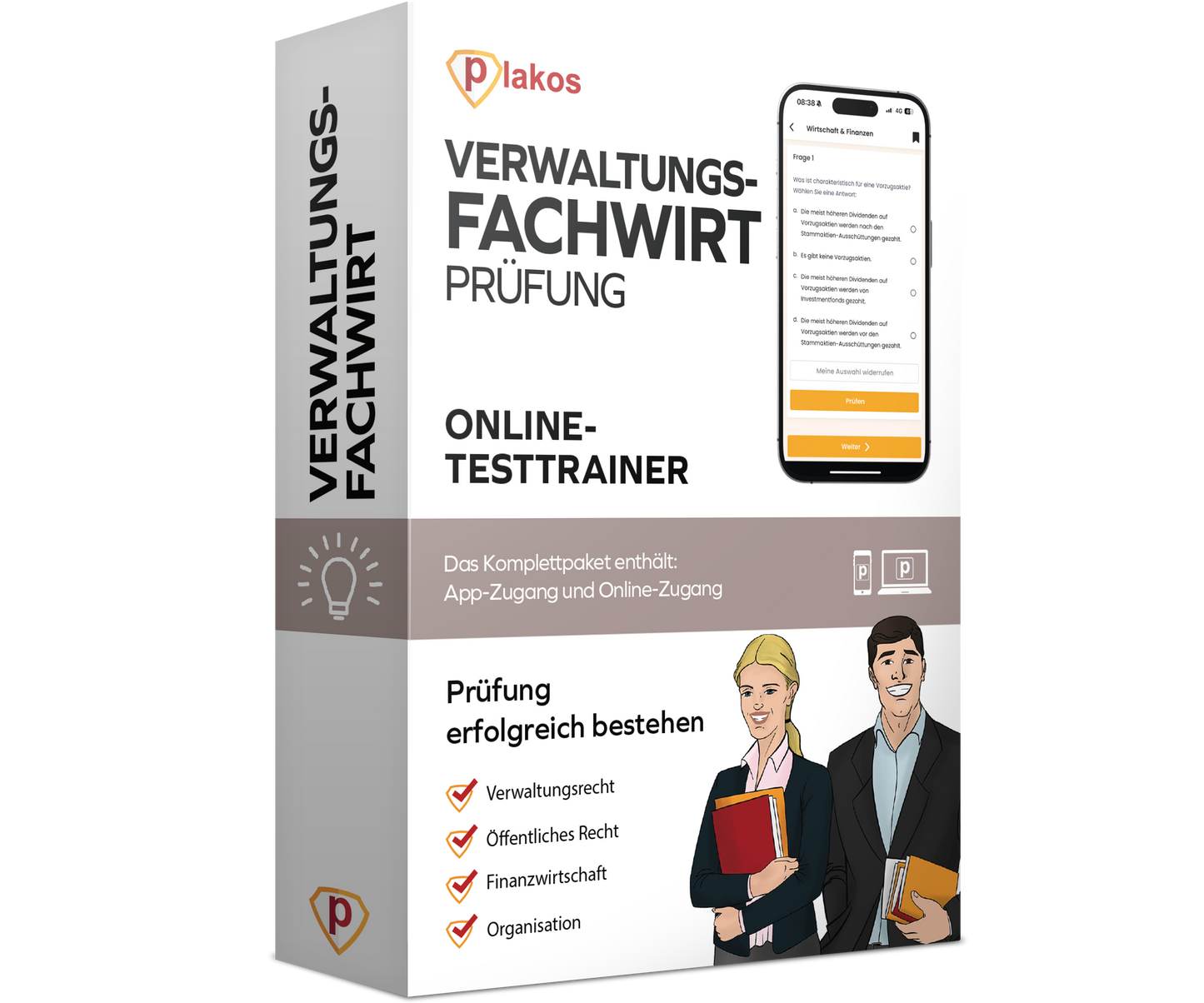 Verwaltungsfachwirt Prüfung 2026 Online Testtrainer