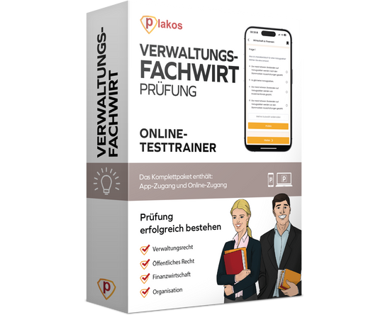 Verwaltungsfachwirt Prüfung 2026 Online Testtrainer