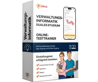 Verwaltungsinformatik Einstellungstest Duales Studium 2026 Online Testtrainer