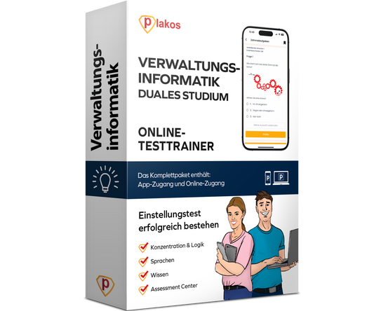 Verwaltungsinformatik Einstellungstest Duales Studium 2026 Online Testtrainer