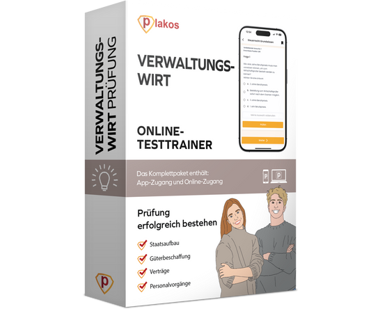Verwaltungswirt Prüfung 2026 Online Testtrainer Komplettpaket