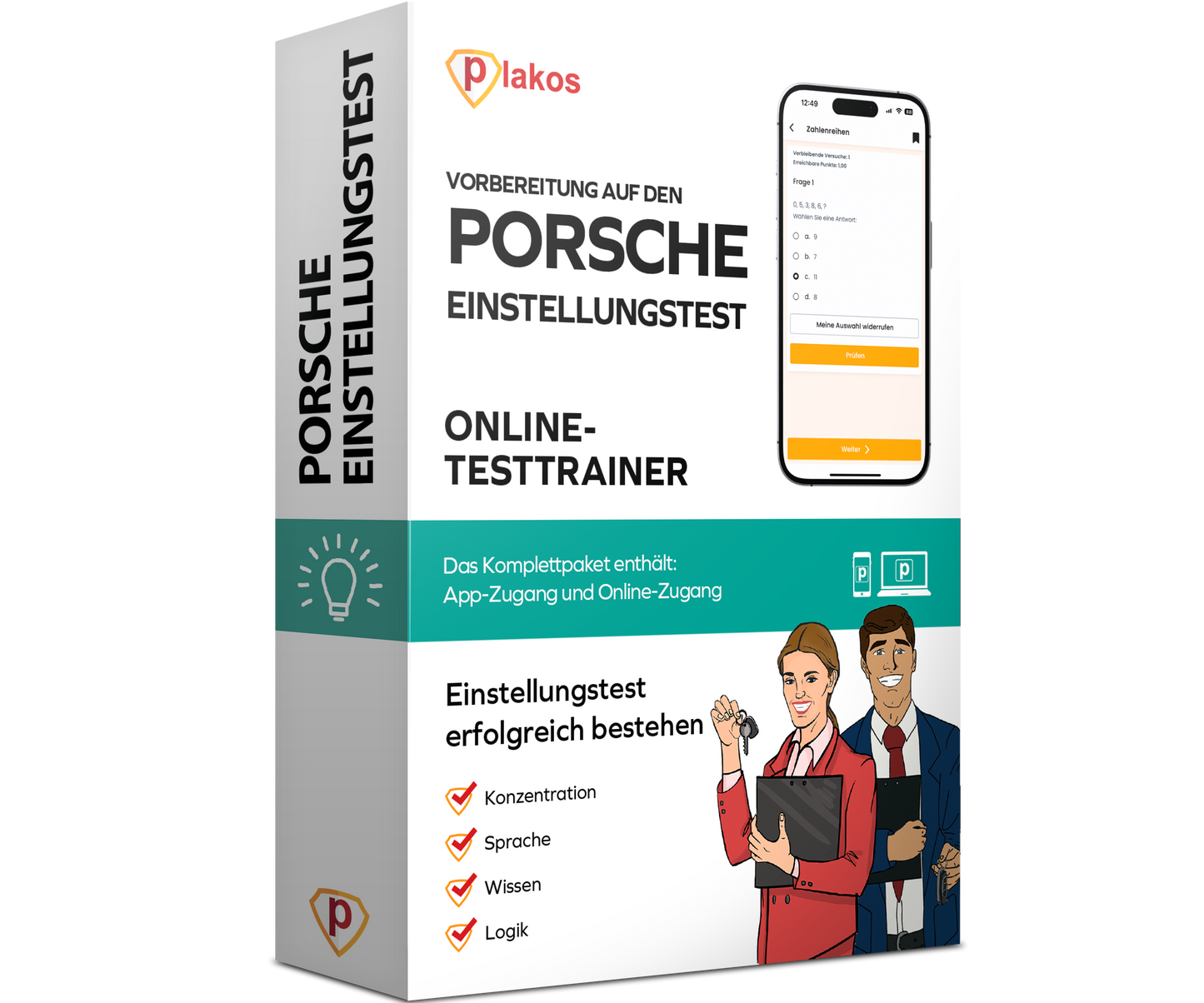 Vorbereitung für den Porsche Einstellungstest 2026 Online Testtrainer