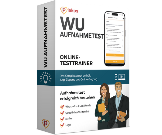 WU Aufnahmetest 2026 Online Testtrainer