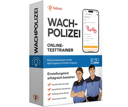 Wachpolizei Einstellungstest 2026 Online Testtrainer