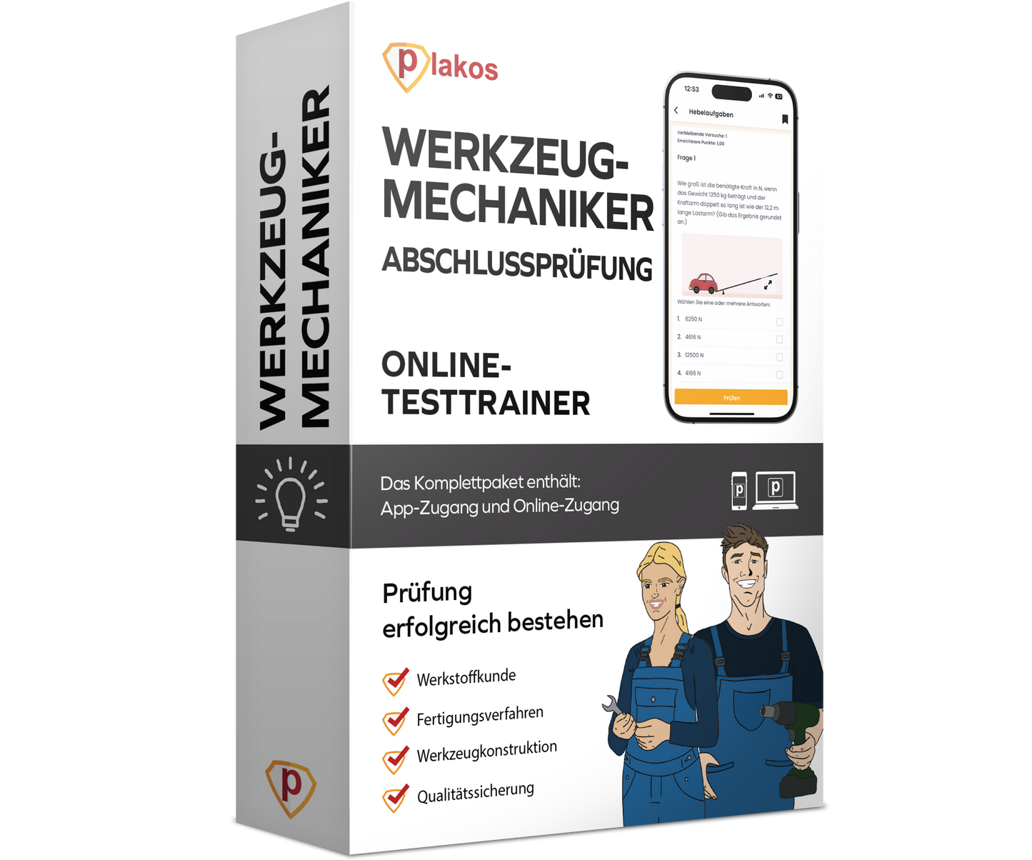 Werkzeugmechaniker Abschlussprüfung 2026 Online Prüfungsvorbereitung