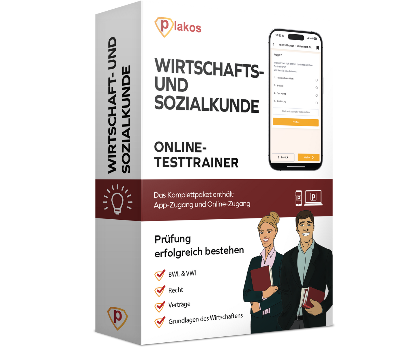 Wirtschafts- und Sozialkunde WISO Prüfungsvorbereitung 2026 Online Testtrainer