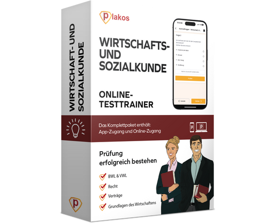 Wirtschafts- und Sozialkunde WISO Prüfungsvorbereitung 2026 Online Testtrainer