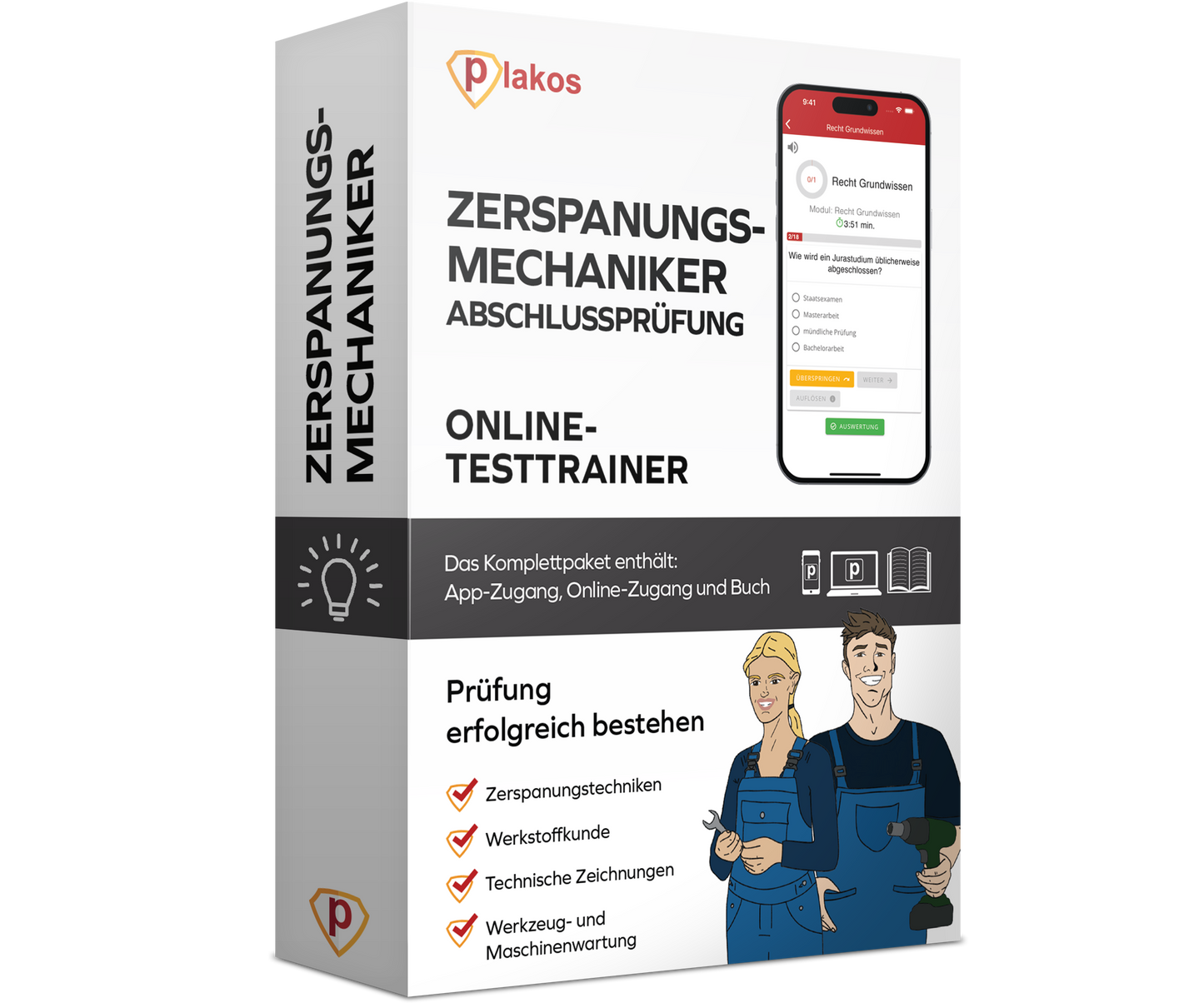 Zerspanungsmechaniker Abschlussprüfung 2026 Online Prüfungsvorbereitung
