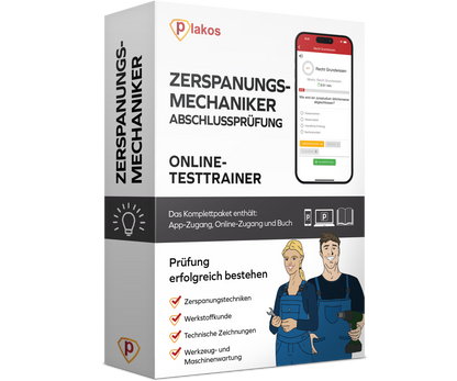 Zerspanungsmechaniker Abschlussprüfung 2026 Online Prüfungsvorbereitung