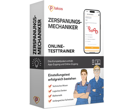 Zerspanungsmechaniker Einstellungstest 2026 Online Testtrainer