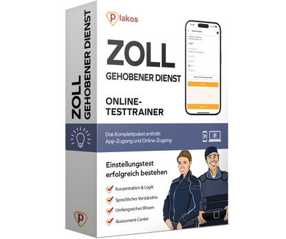 Zoll Gehobener Dienst Einstellungstest 2026 Online Testtrainer
