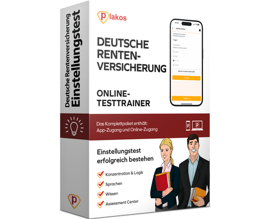 Einstellungstest Deutsche Rentenversicherung 2026 Online Testtrainer